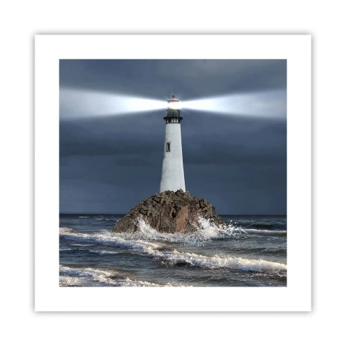 Affiche - Poster - I… i… ici ! - 40x40 cm