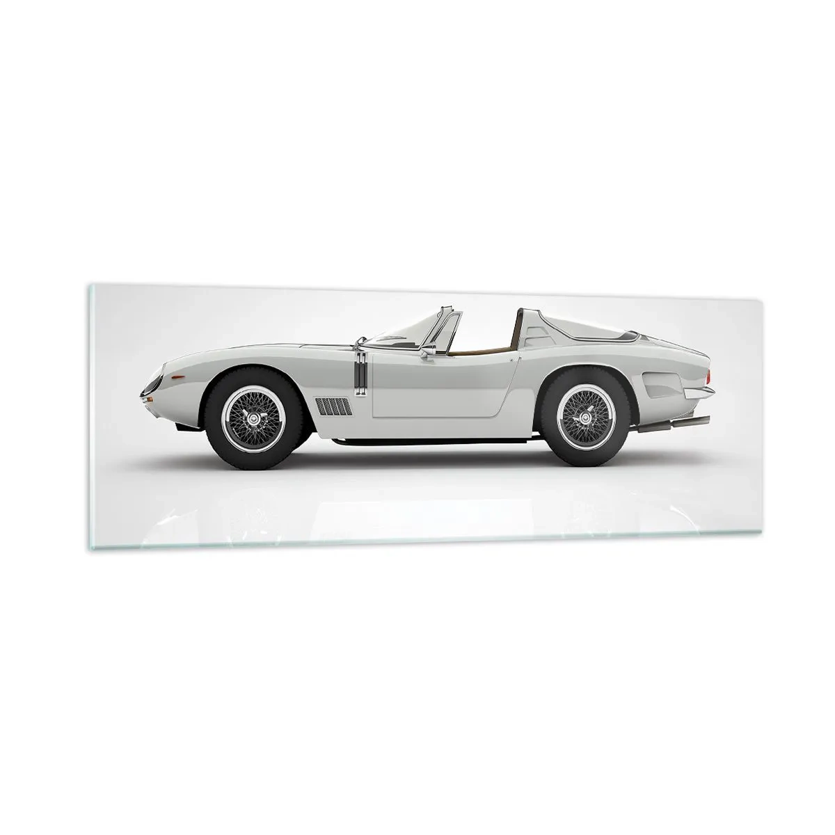 Impression sur verre - Image sur verre - Promesse de plaisir - 90x30 cm