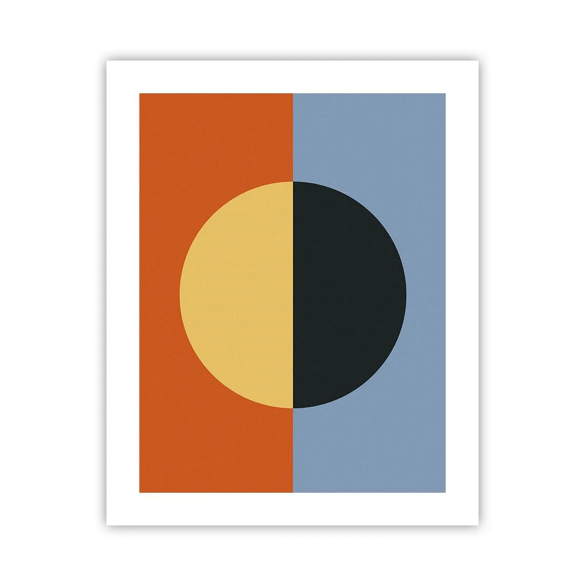Affiche - Poster - Composition de chaleur et de fraîcheur - 40x50 cm