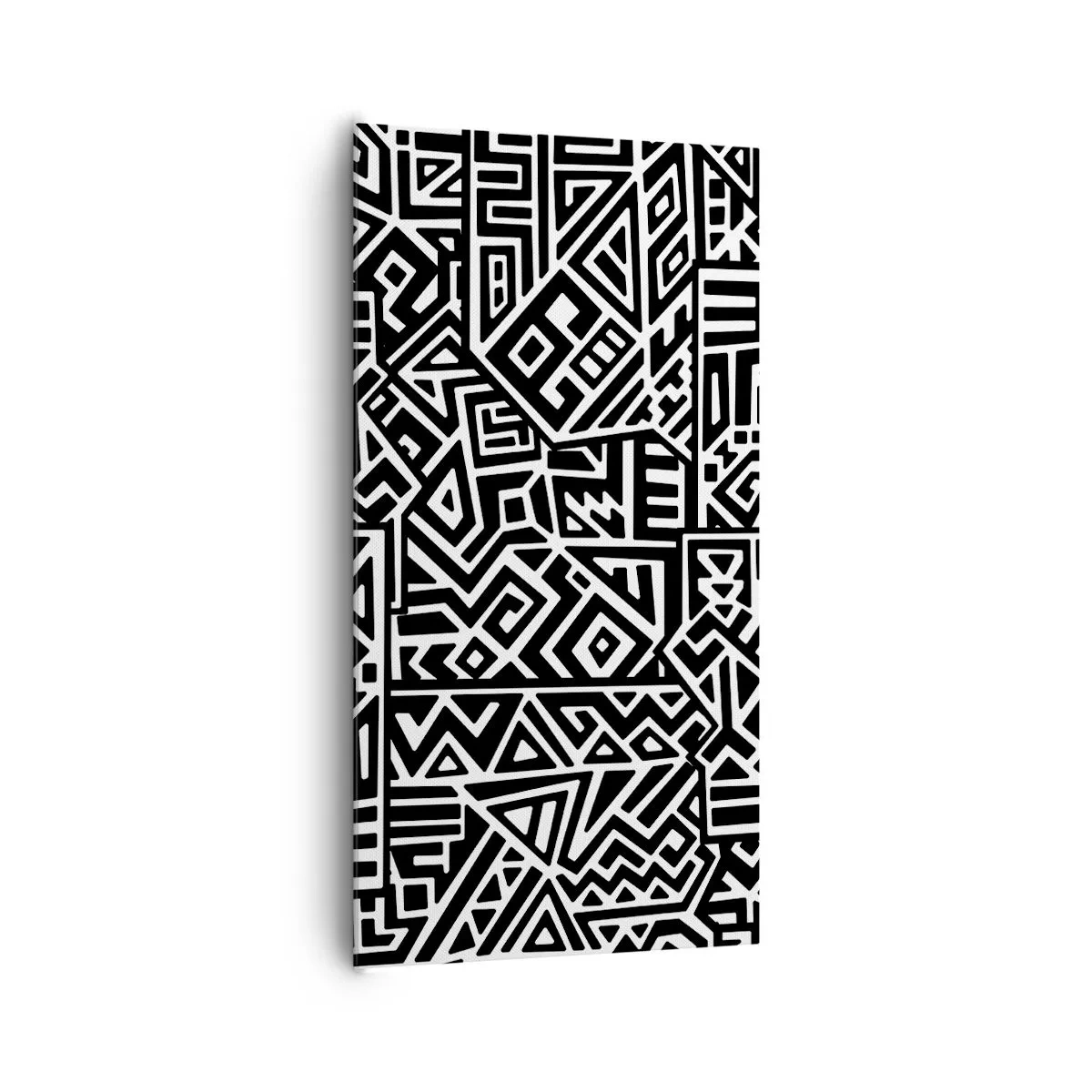 Impression sur toile - Image sur toile - Composition précolombienne - 65x120 cm