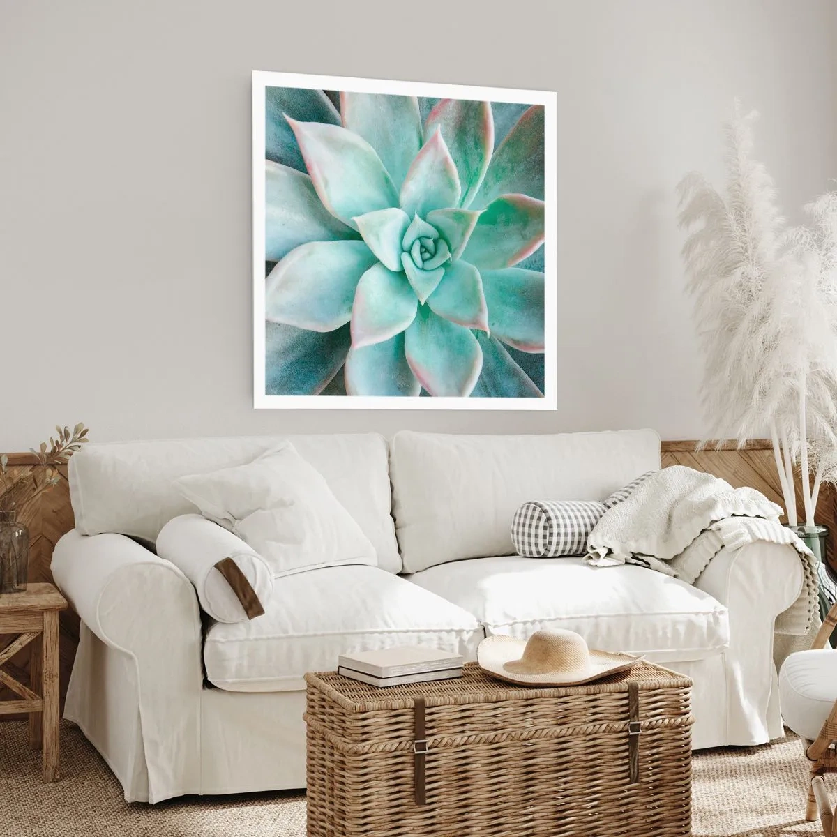 Affiche - Poster - Le coeur du désert - 60x60 cm