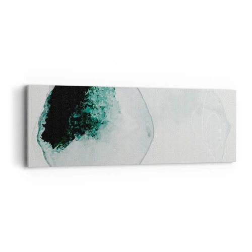 Impression sur toile - Image sur toile - Dans une goutte d'eau - 90x30 cm