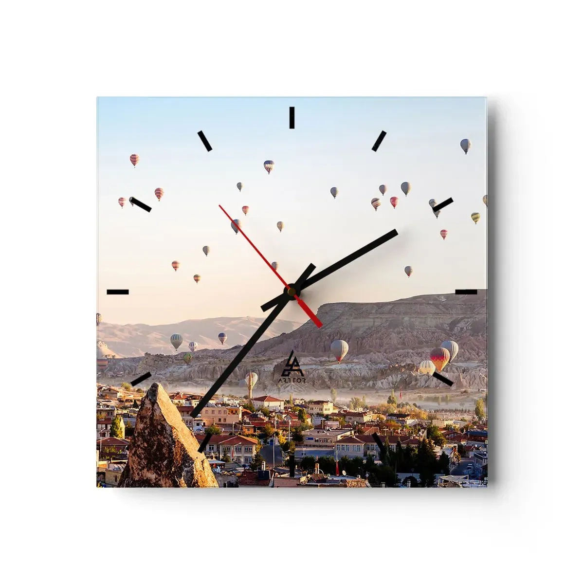 Horloge murale - Pendule murale - Comme des navires dans le ciel - 40x40 cm