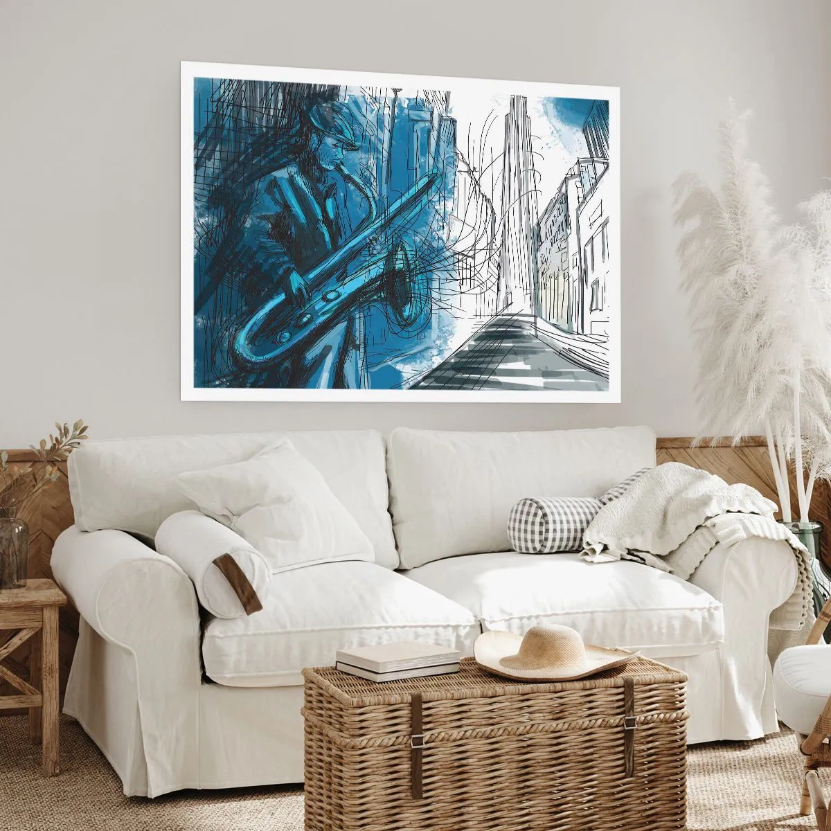 Affiche - Poster - Rhapsodie urbaine - 70x50 cm