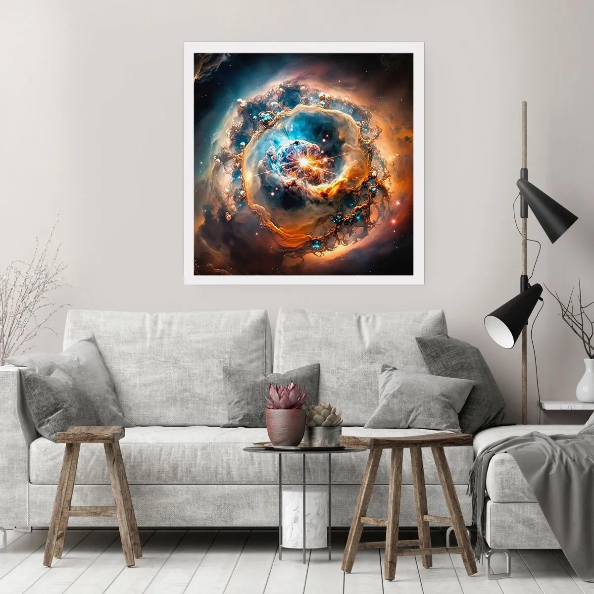 Affiche - Poster - Le début - 30x30 cm