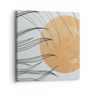 Impression sur toile - Image sur toile - Toujours vers le soleil - 30x30 cm