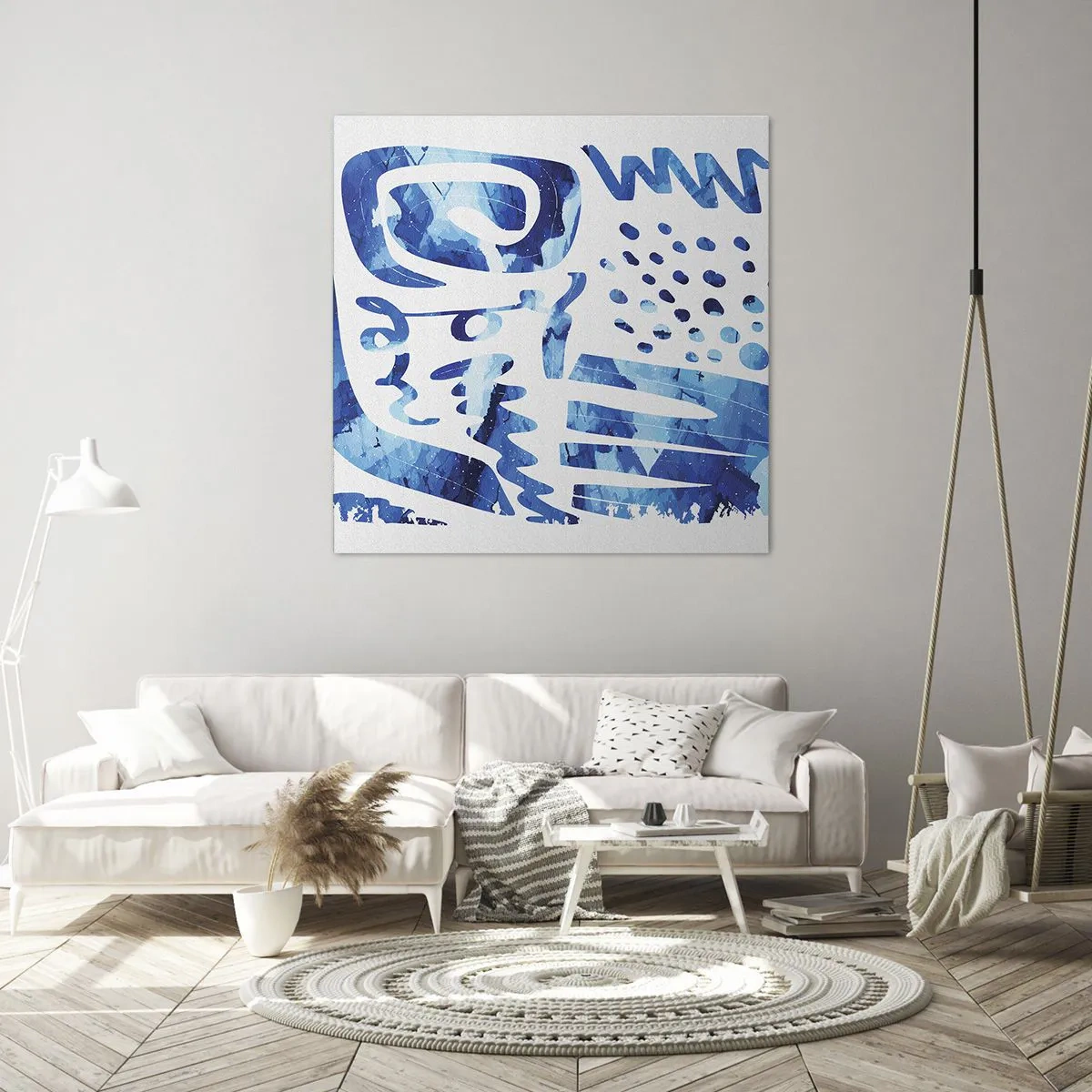 Impression sur toile - Image sur toile - Retour aux racines - 70x70 cm