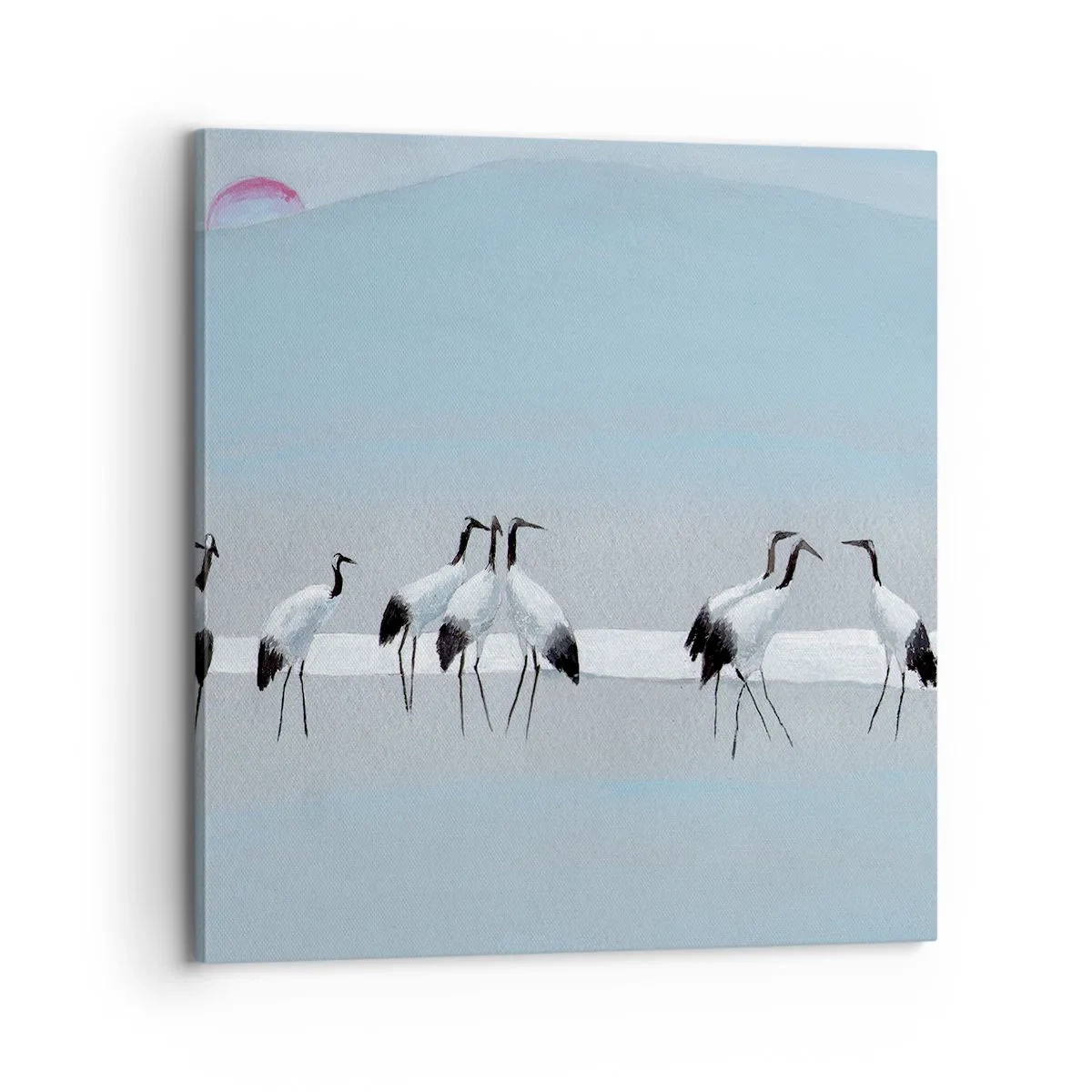 Impression sur toile - Image sur toile - Après une chaude journée - 70x70 cm