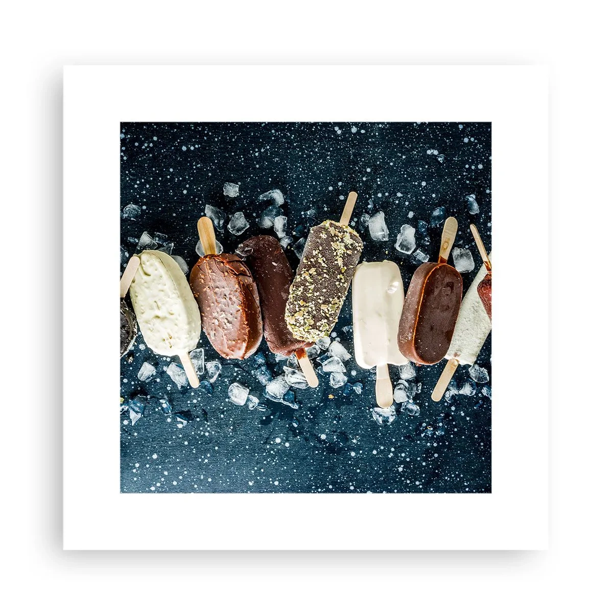 Affiche - Poster - Le goût de l'été chaud - 30x30 cm