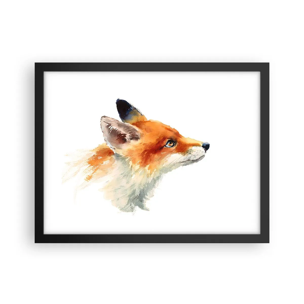 Affiche dans un cadre noir - Poster - Vous ne pouvez jamais être trop prudent - 40x30 cm