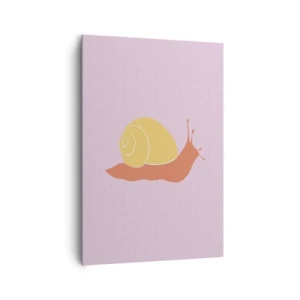 Impression sur toile - Image sur toile - Il n'y a pas d'urgence - 70x100 cm