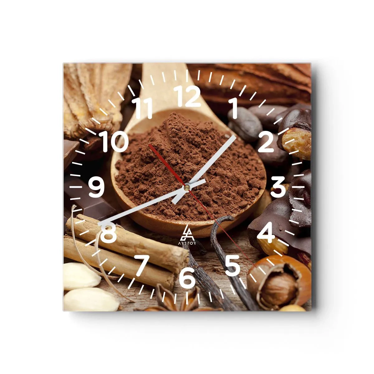 Horloge murale - Pendule murale - La meilleure pour les chagrins - 40x40 cm