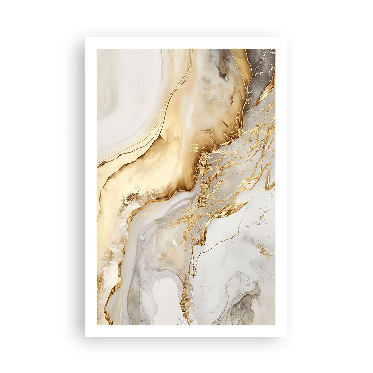 Affiche - Poster - Abstraction : beauté et bonté - 61x91 cm