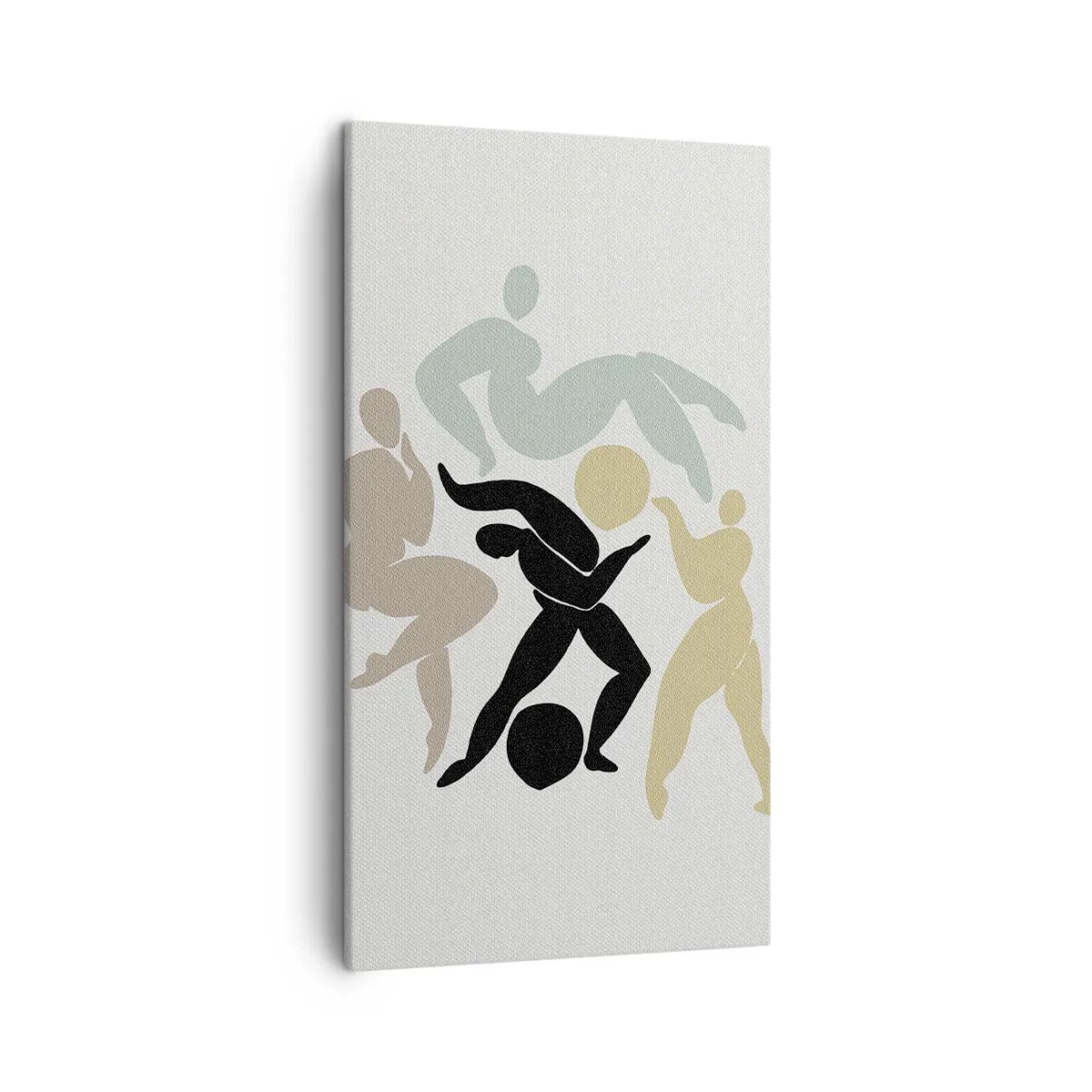 Impression sur toile - Image sur toile - Faire de l'exercice pour la santé et la beauté - 45x80 cm