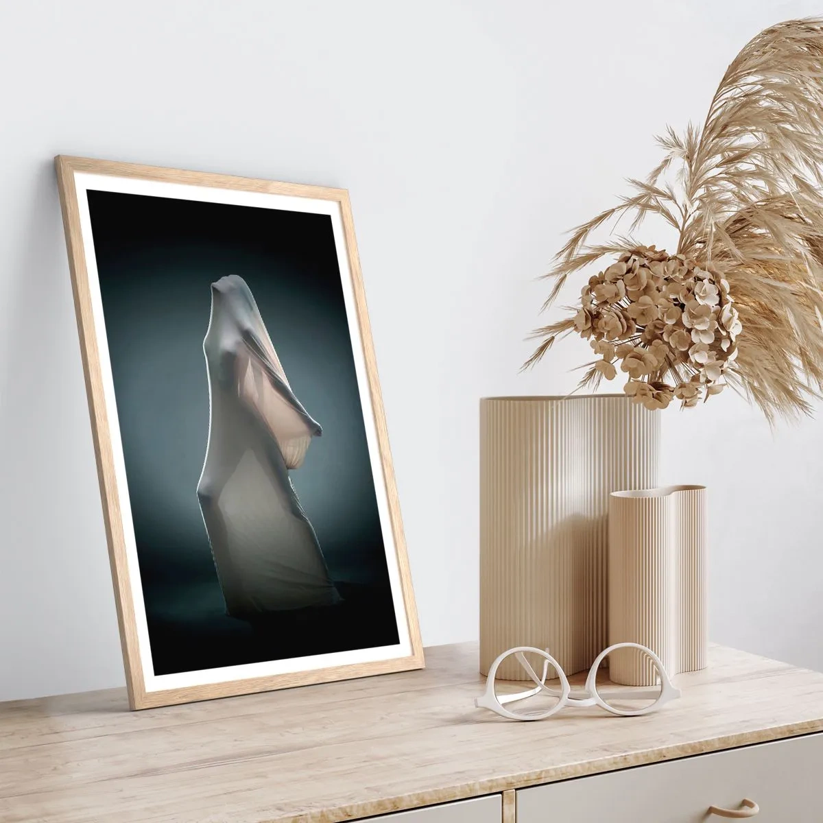 Affiche dans un chêne clair - Poster - Une soif secrète - 70x100 cm