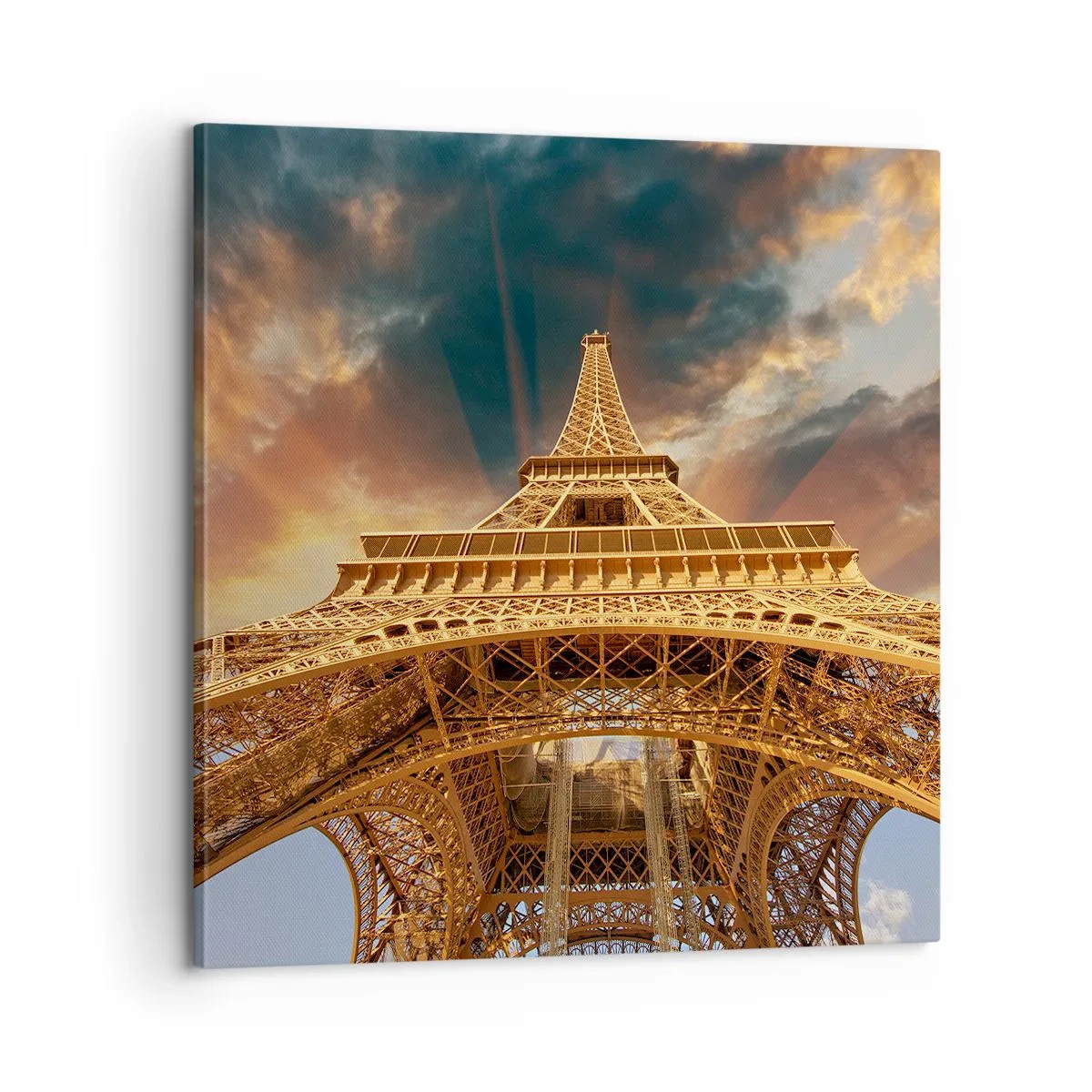 Impression sur toile - Image sur toile - Comment l'humanité a atteint le ciel - 60x60 cm