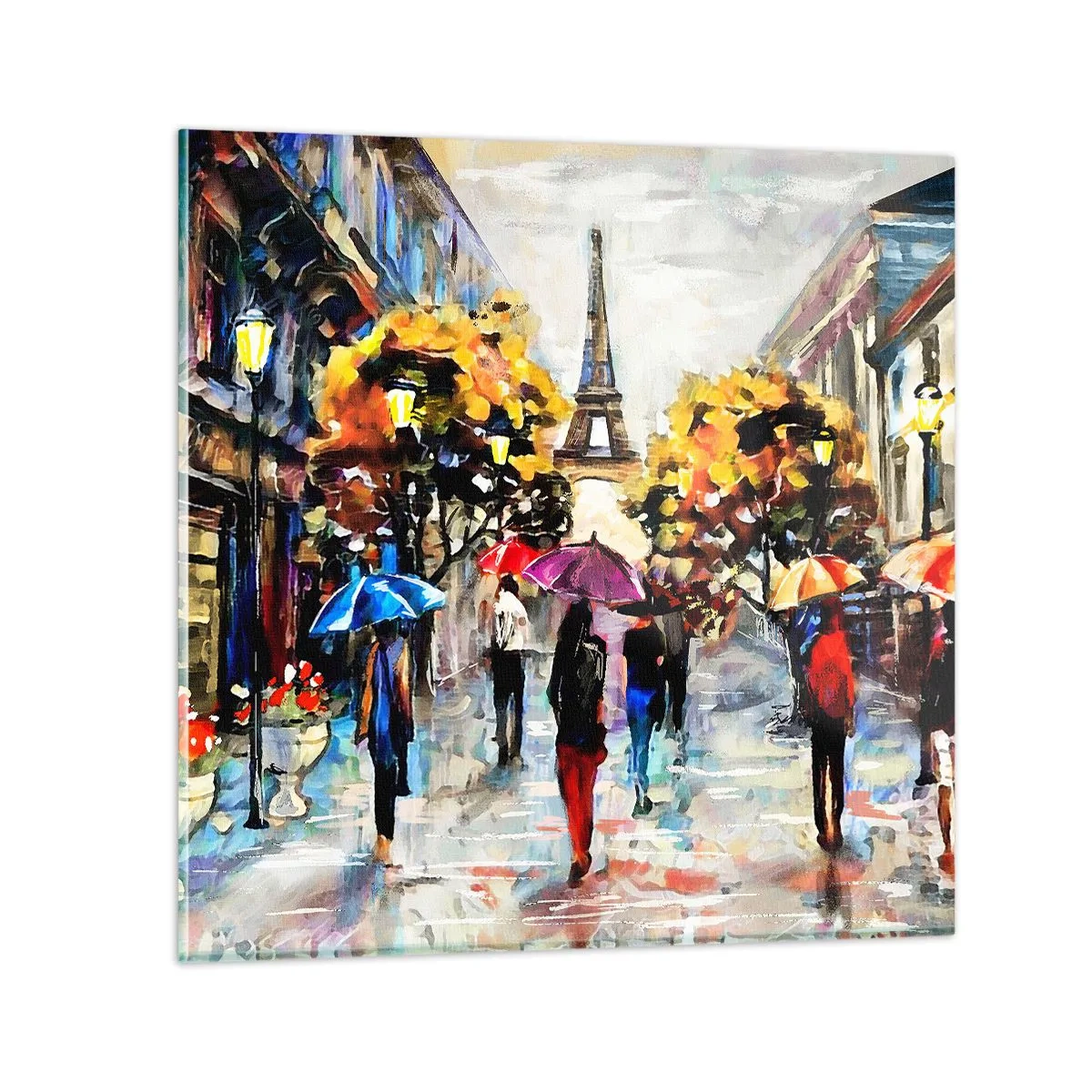 Impression sur verre - Image sur verre - Particulièrement beau en automne - 30x30 cm