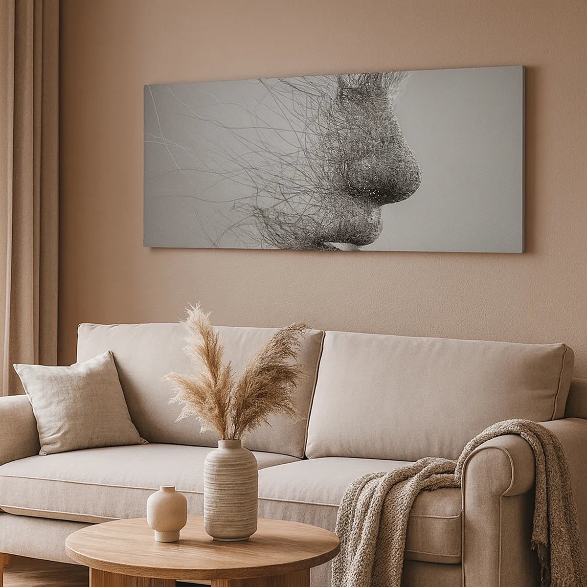 Impression sur toile - Image sur toile - L'esprit du vent - 30x30 cm