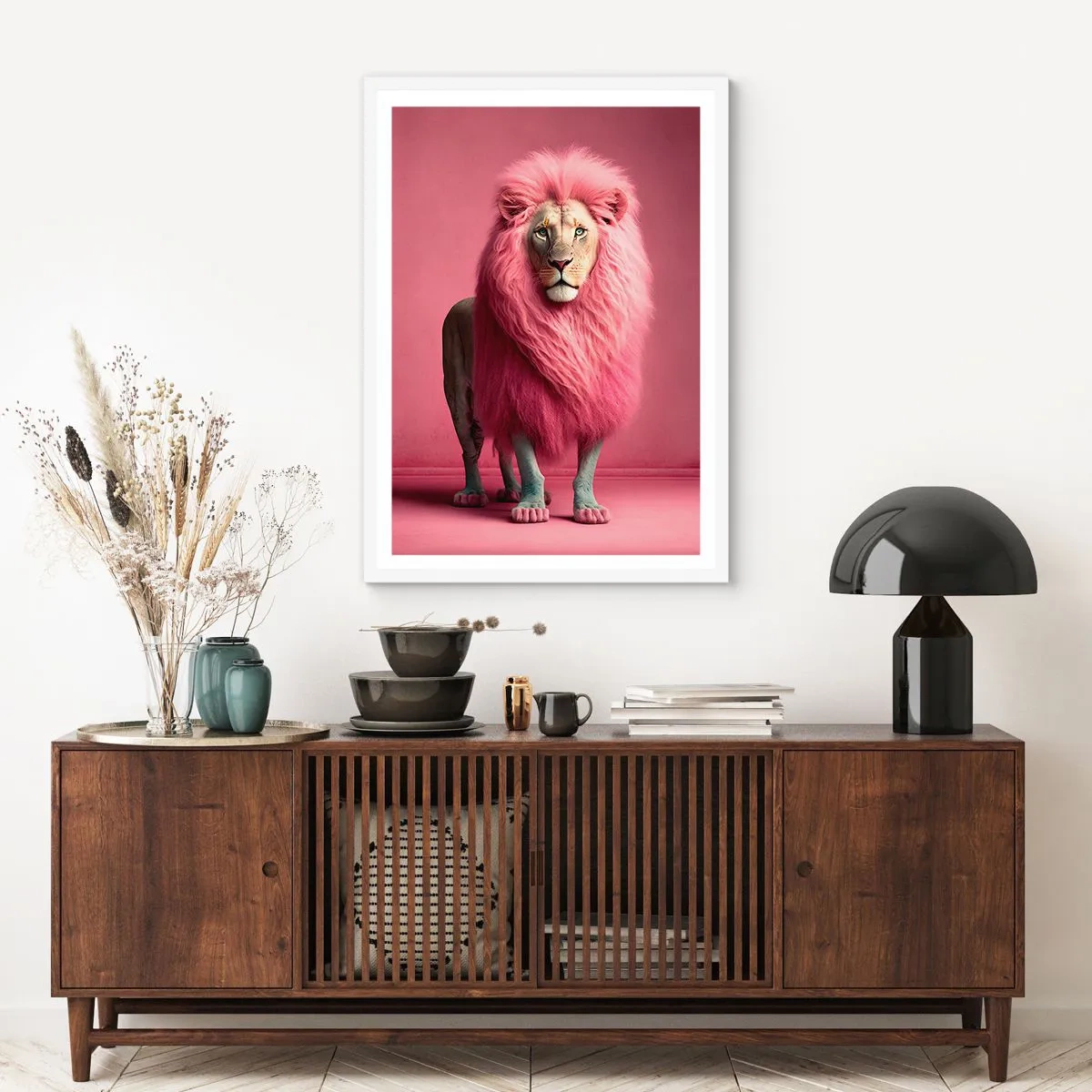 Affiche dans un cadre blanc - Poster - Et tu n'as plus peur - 70x100 cm