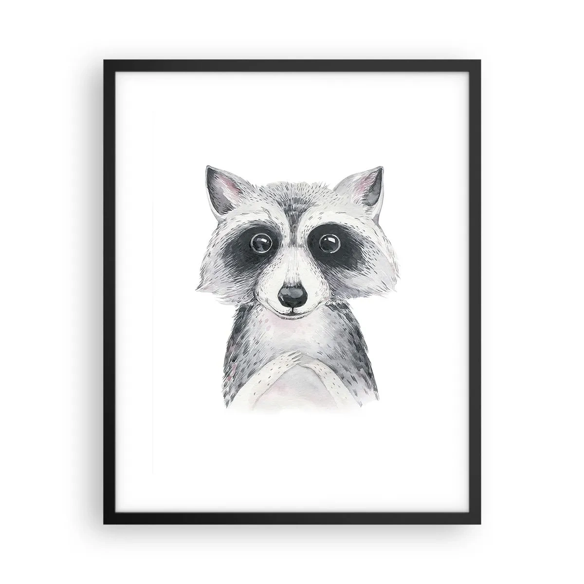 Affiche dans un cadre noir - Poster - Un moment pour s'émouvoir - 40x50 cm