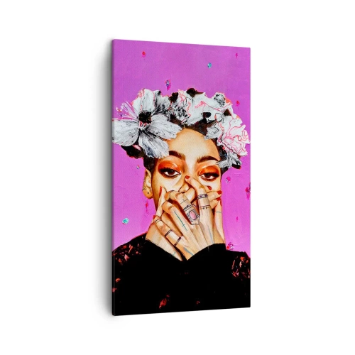 Impression sur toile - Image sur toile - Un peu fou - 45x80 cm