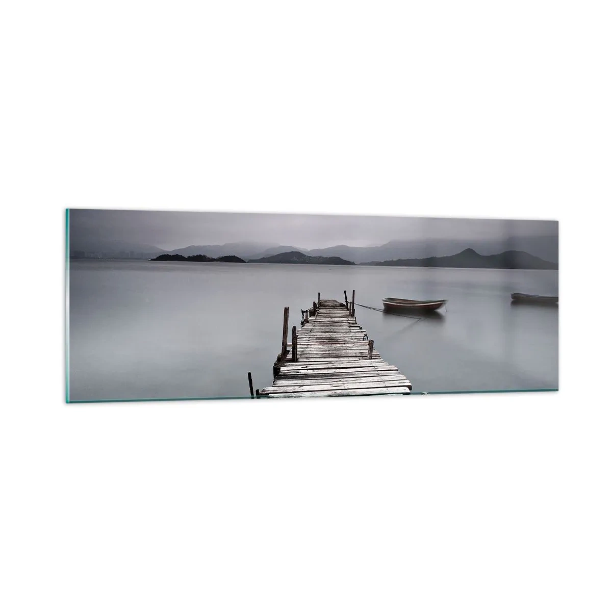 Impression sur verre - Image sur verre - Tu peux partir demain - 90x30 cm