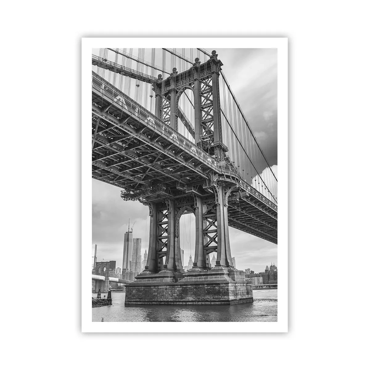 Affiche - Poster - Au coeur de la ville - 70x100 cm