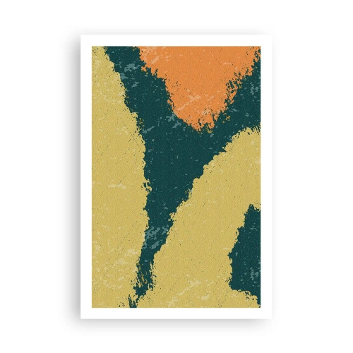 Affiche - Poster - Abstraction – mouvement lent - 61x91 cm