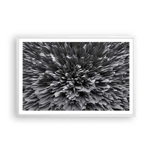 Affiche dans un cadre blanc - Poster - Ça ne peut pas être plus dur que ça - 91x61 cm