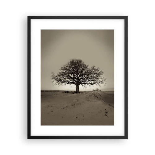 Affiche dans un cadre noir - Poster - D'ici à l'éternité - 40x50 cm