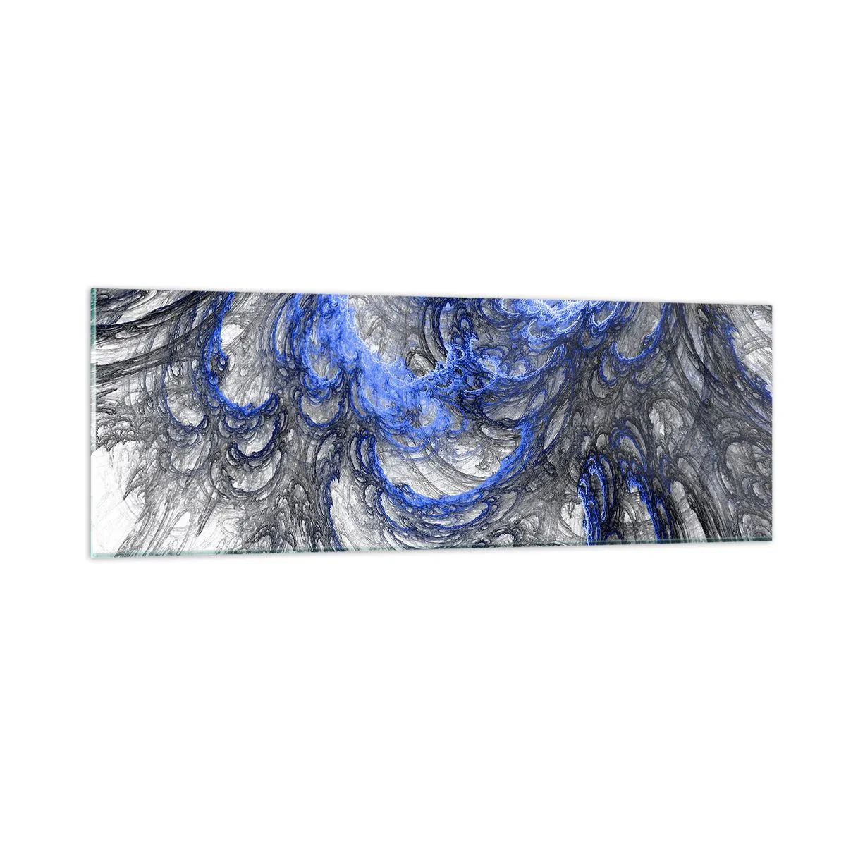 Impression sur verre - Image sur verre - La naissance d'une vague - 90x30 cm