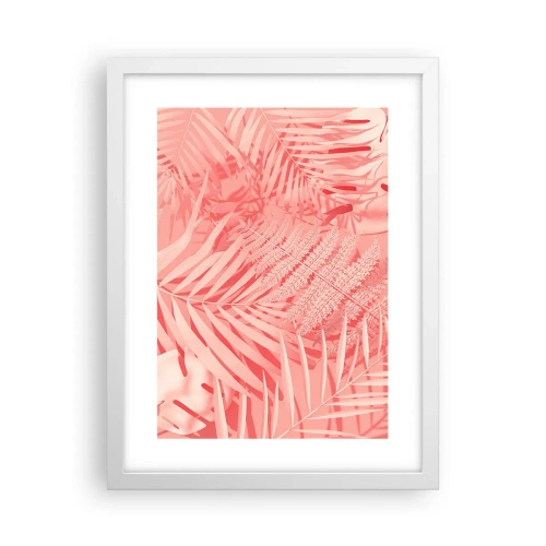 Affiche dans un cadre blanc - Poster - Concept de rose - 30x40 cm