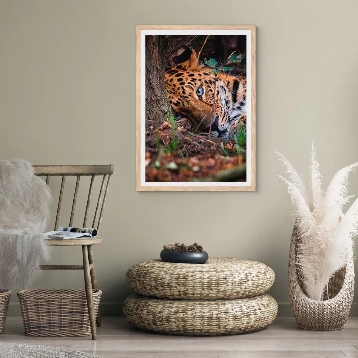 Affiche dans un chêne clair - Poster - Fais-moi confiance - 30x40 cm