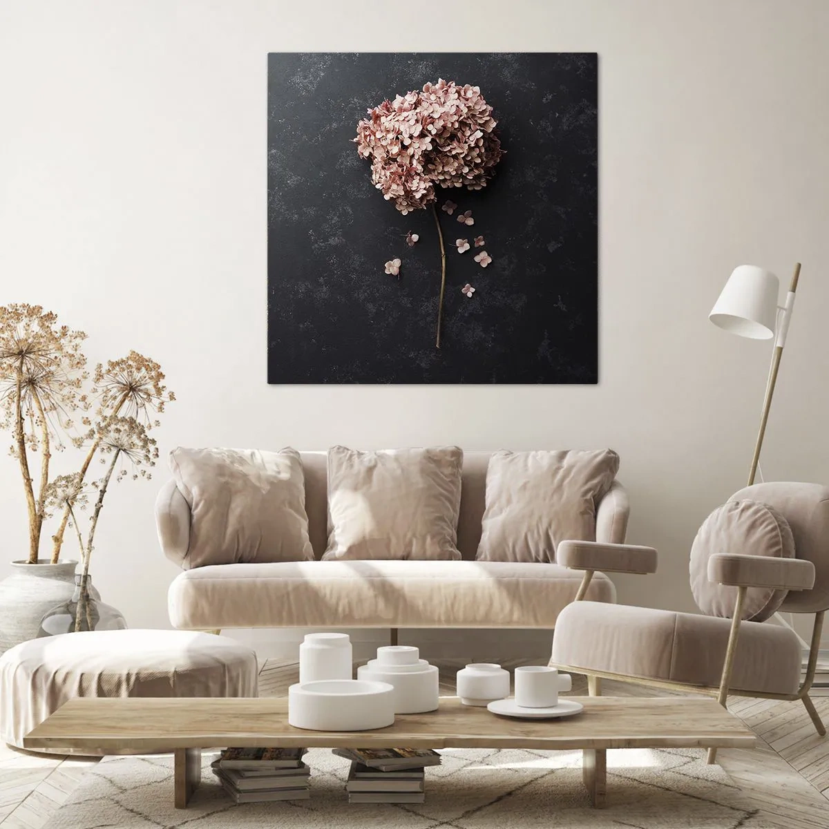 Impression sur toile - Image sur toile - Un signe vraiment romantique - 40x40 cm