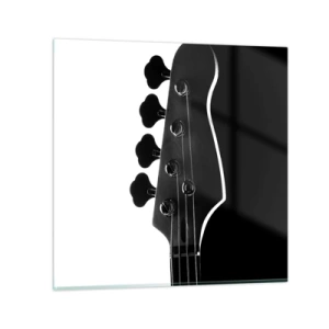 Impression sur verre - Image sur verre - Silence de roche - 70x70 cm