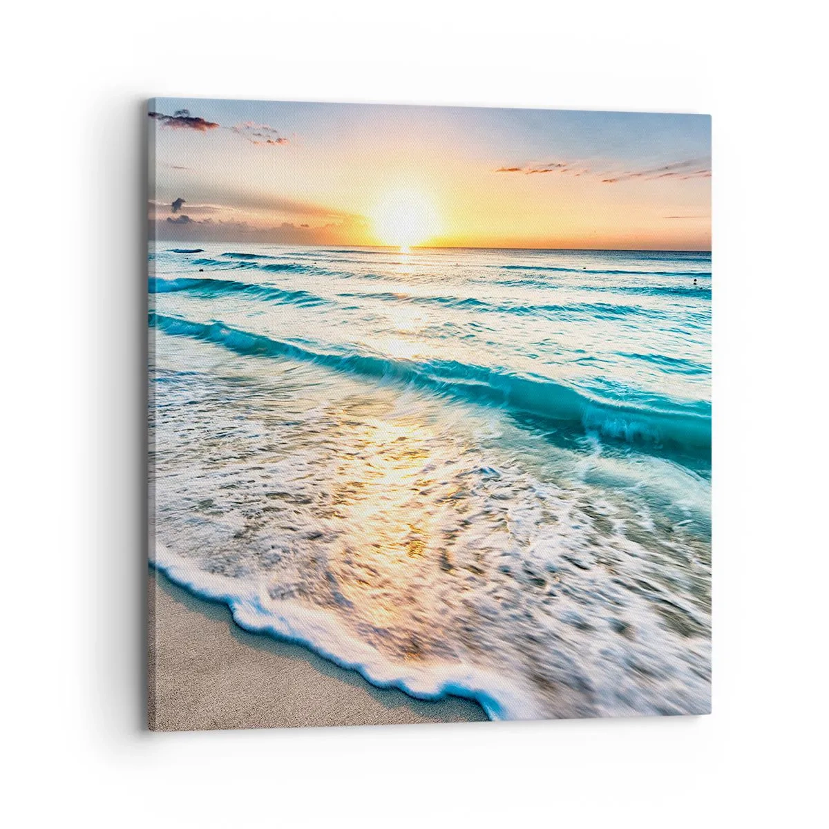 Impression sur toile - Image sur toile - Une vue qui en vaut la peine - 70x70 cm