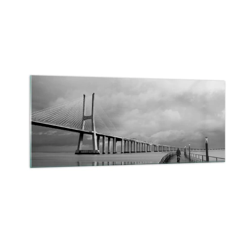 Impression sur verre - Image sur verre - A tous ceux qui lui sont important - 100x40 cm