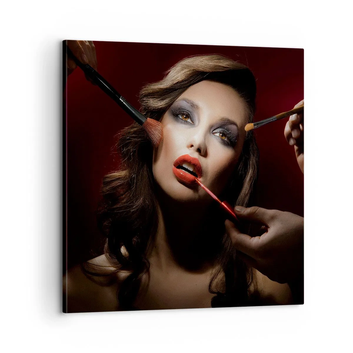 Impression sur toile - Image sur toile - Belle rêveuse - 60x60 cm