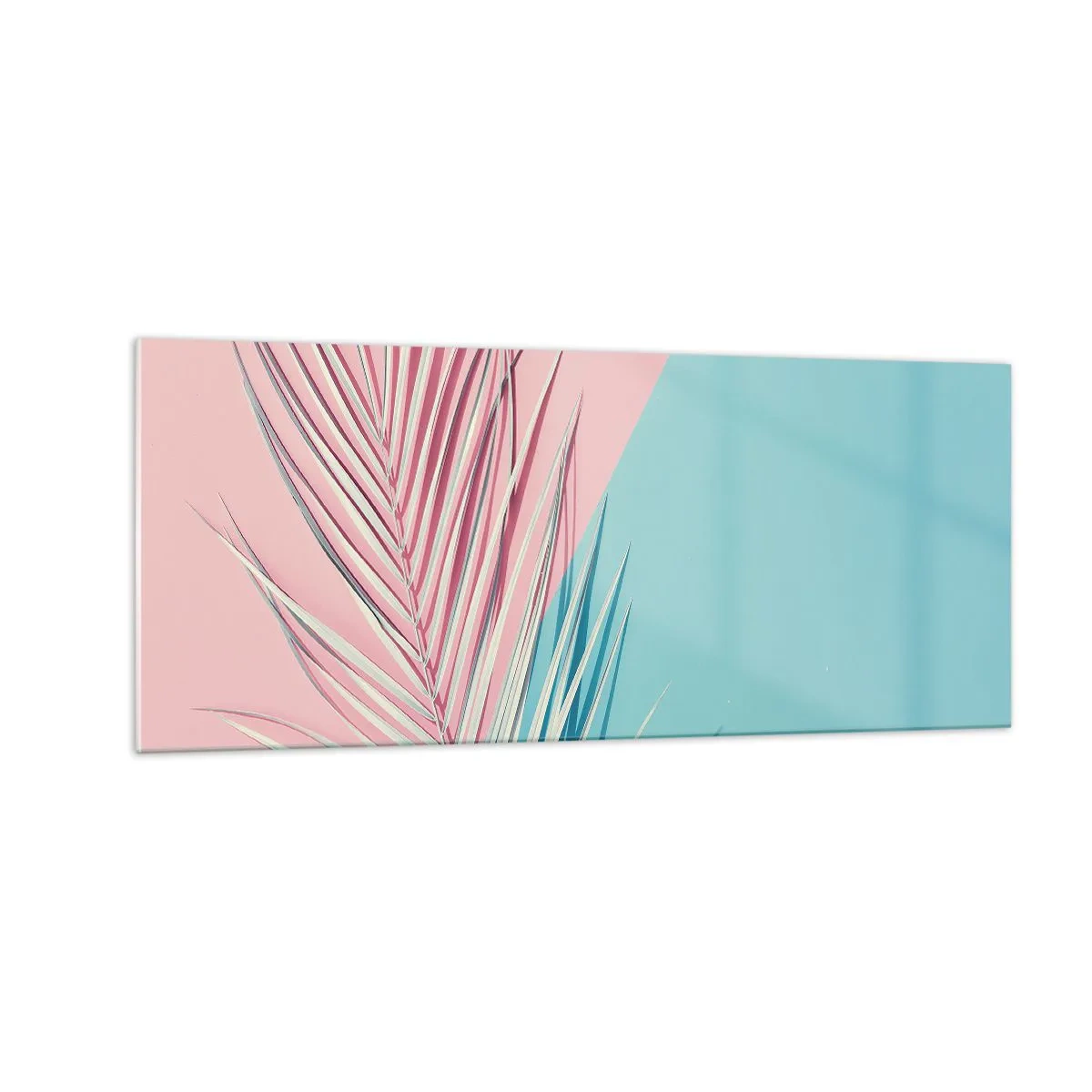 Impression sur verre - Image sur verre - Impression tropicale - 100x40 cm