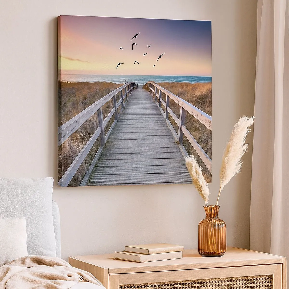 Impression sur toile - Image sur toile - Envol des espaces - 30x30 cm