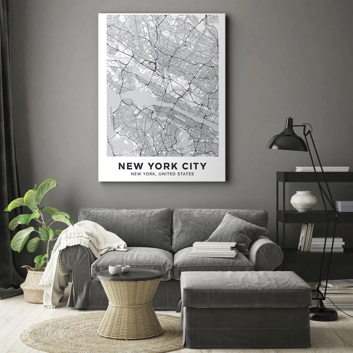 Impression sur toile - Image sur toile - Anatomie de la métropole - 45x80 cm