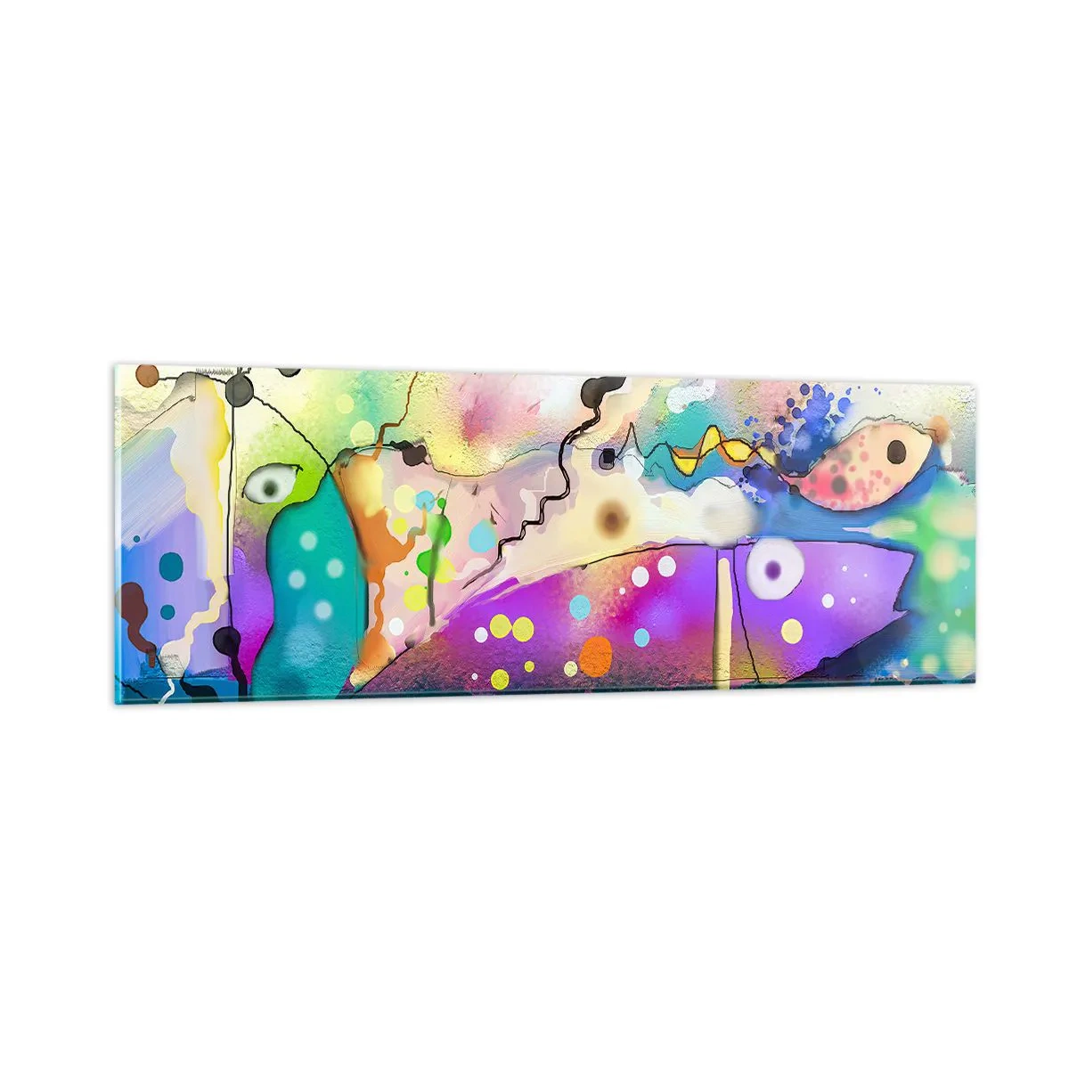 Impression sur verre - Image sur verre - Sans mots! - 90x30 cm