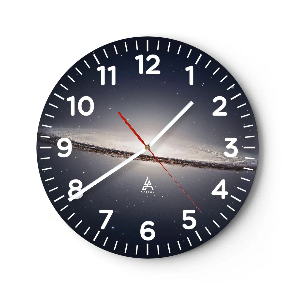 Horloge murale - Pendule murale - Il y a bien longtemps, dans une galaxie très lointaine… - 40x40 cm