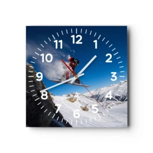 Horloge murale - Pendule murale - Et tu es devenu une partie de l'espace - 30x30 cm