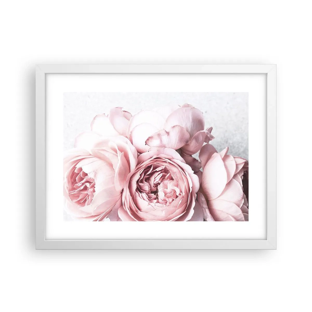 Affiche dans un cadre blanc - Poster - Pour les romantiques - 40x30 cm