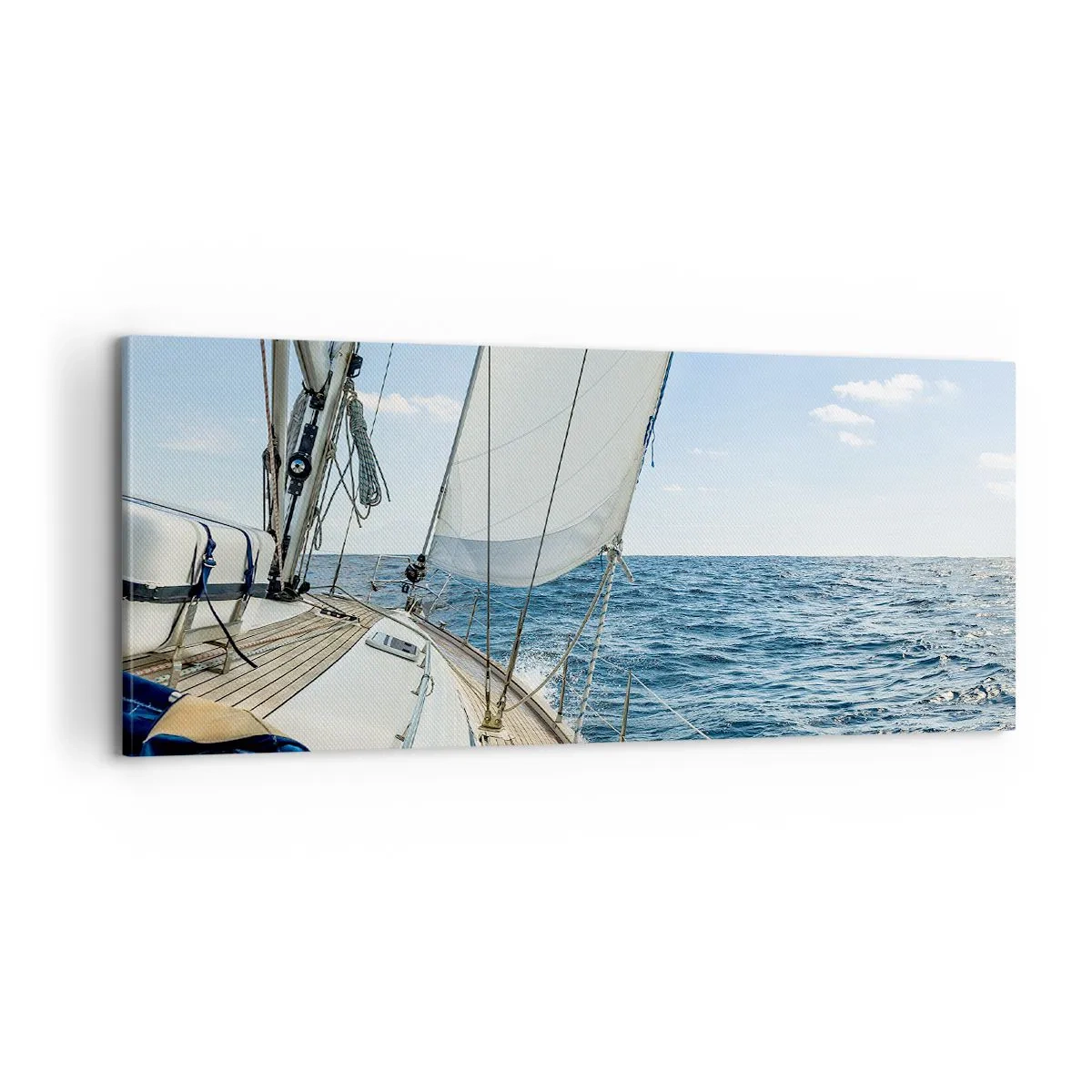 Impression sur toile - Image sur toile - Ohé, l'aventure - 100x40 cm