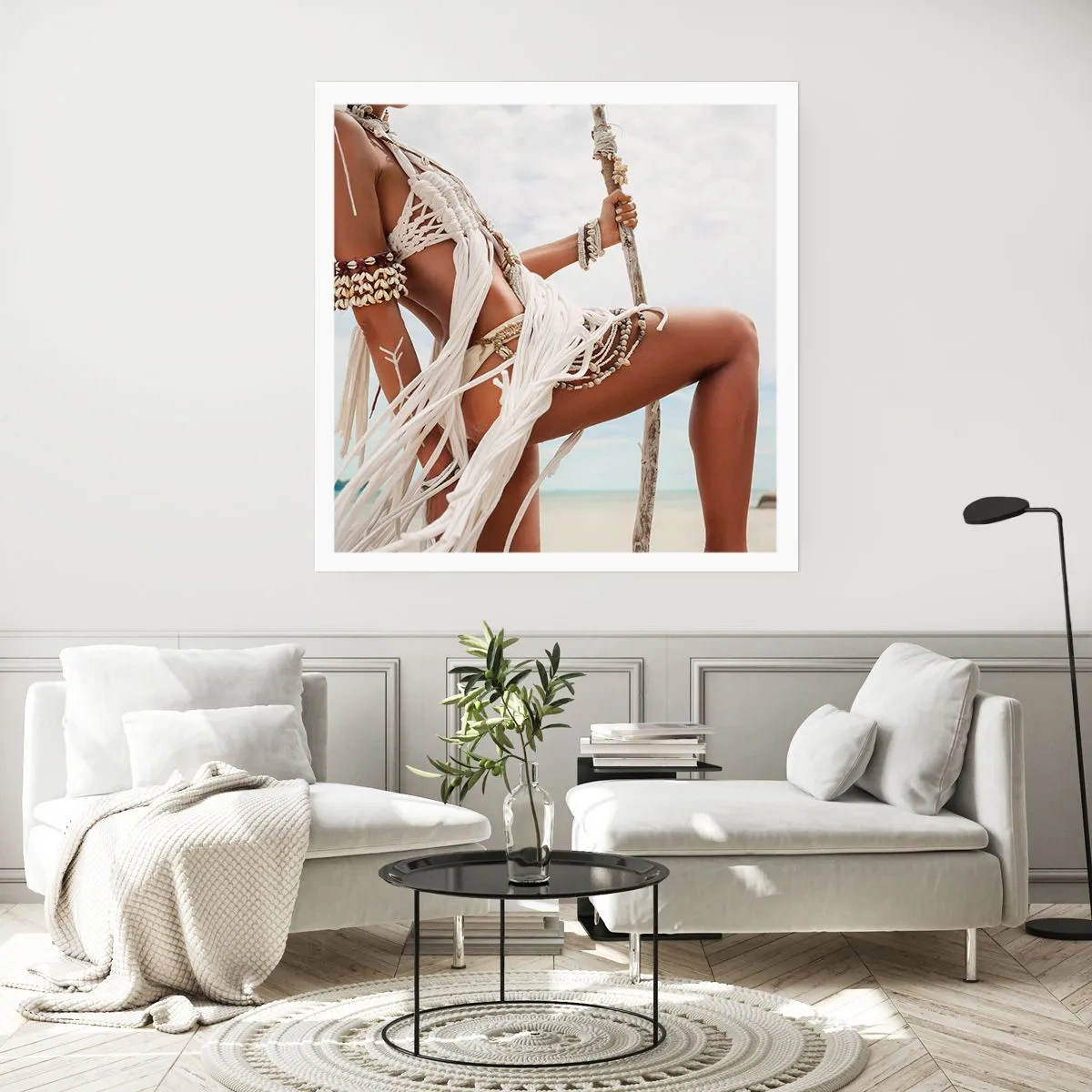 Affiche - Poster - Prêtresse du soleil - 30x30 cm