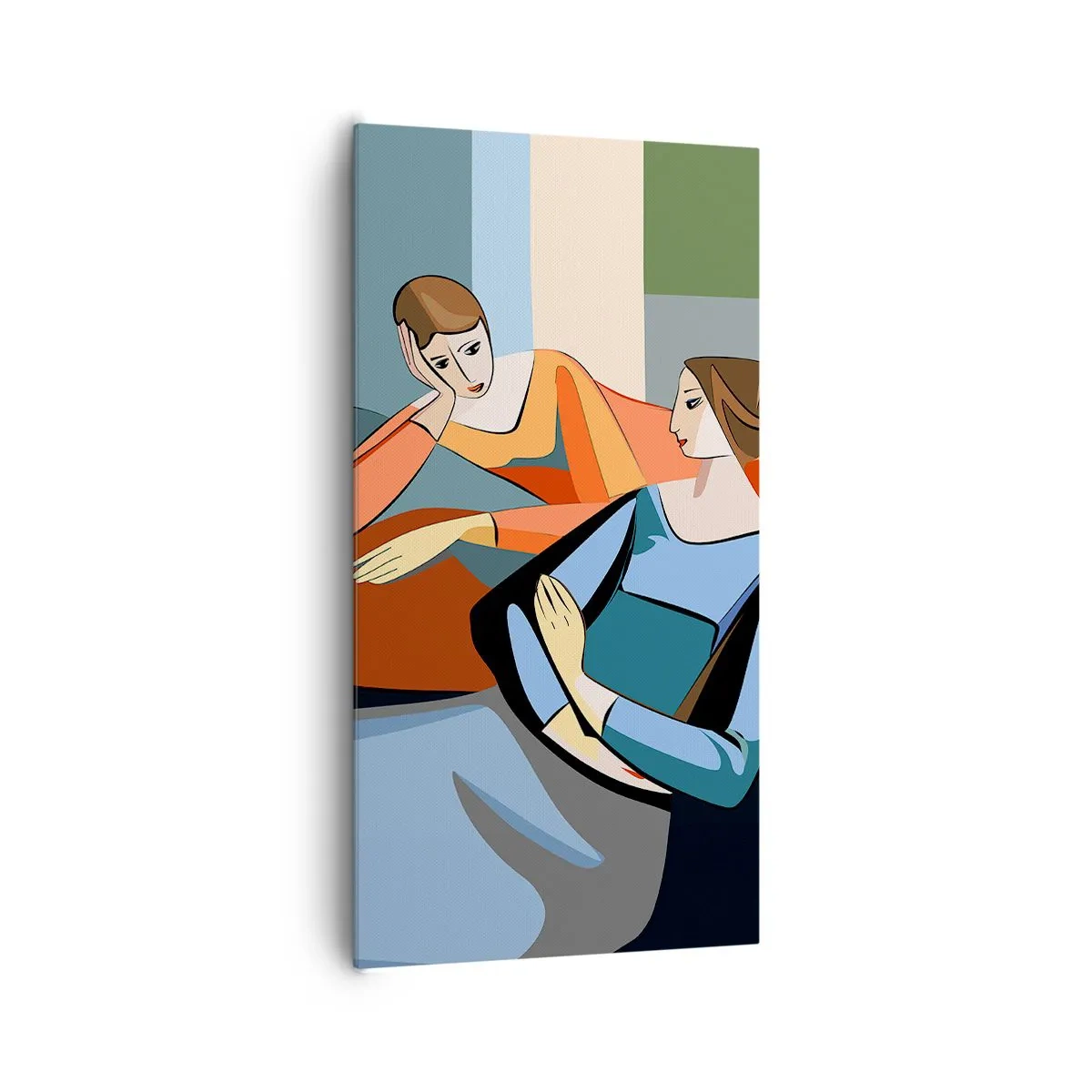 Impression sur toile - Image sur toile - Un moment de confiance - 65x120 cm