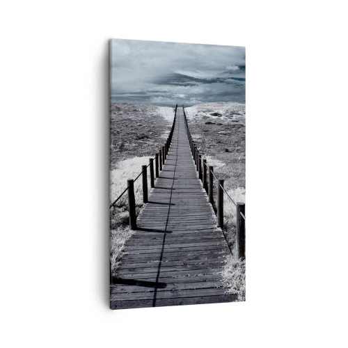 Impression sur toile - Image sur toile - Jusqu'au rivage - 45x80 cm