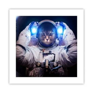 Affiche - Poster - Houston, vous avez un problème - 40x40 cm